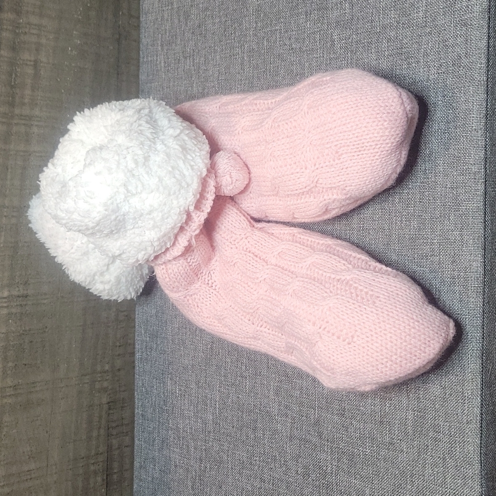 Pink Winter Socks